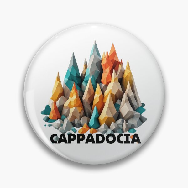Item preview, Cappadocia Turkey Abstract Landscape Art designed and sold by OzzFrequency.
