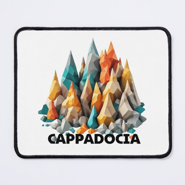 Item preview, Cappadocia Turkey Abstract Landscape Art designed and sold by OzzFrequency.