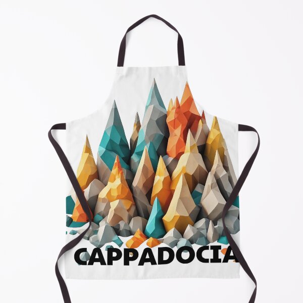 Item preview, Cappadocia Turkey Abstract Landscape Art designed and sold by OzzFrequency.