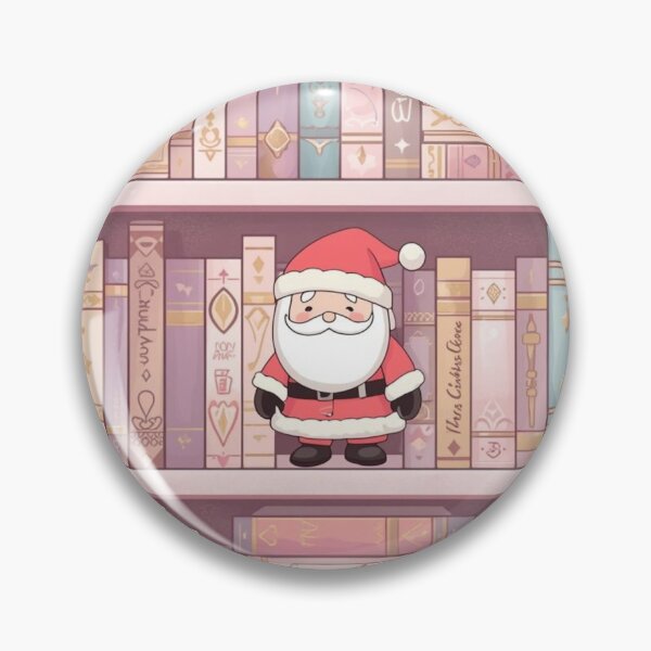 Item preview, Santa Cake: Enchanted Christmas with Books and Flowers designed and sold by BriSher.