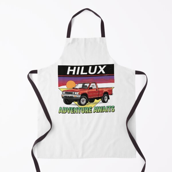 Item preview, Retro Style Hilux Truck 90s Adventure Awaits Offroad [White Shirt Only] designed and sold by Off-Road-Zone.