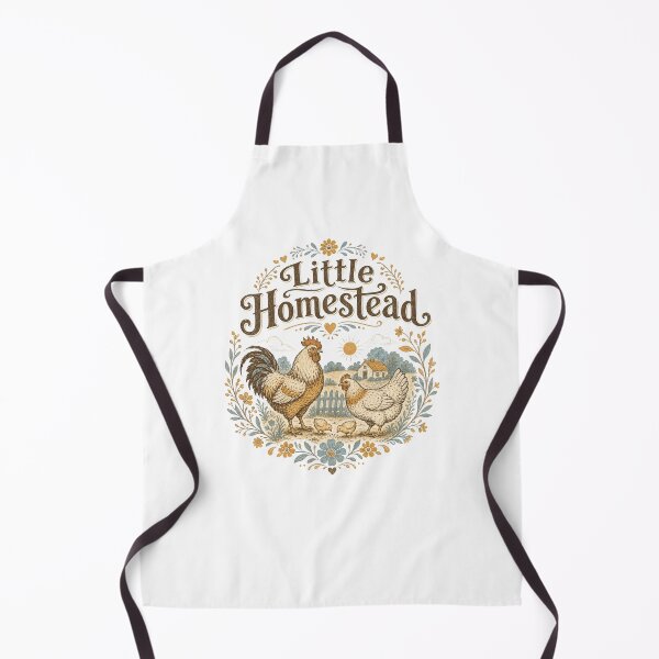 Item preview, Little Homestead Farm Life Chickens Rooster Chicks designed and sold by AntiqueImages.