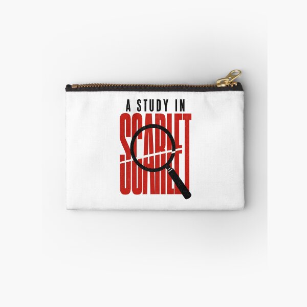 Item preview, Sherlock Holmes A Study in Scarlet Minimalist Typography Design designed and sold by Fenay Designs.