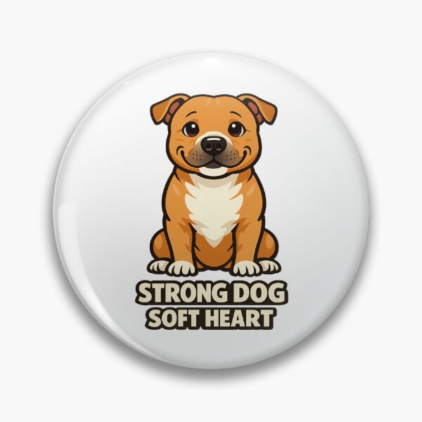 Item preview,  Strong Dog Soft Heart designed and sold by BestFriendTees.