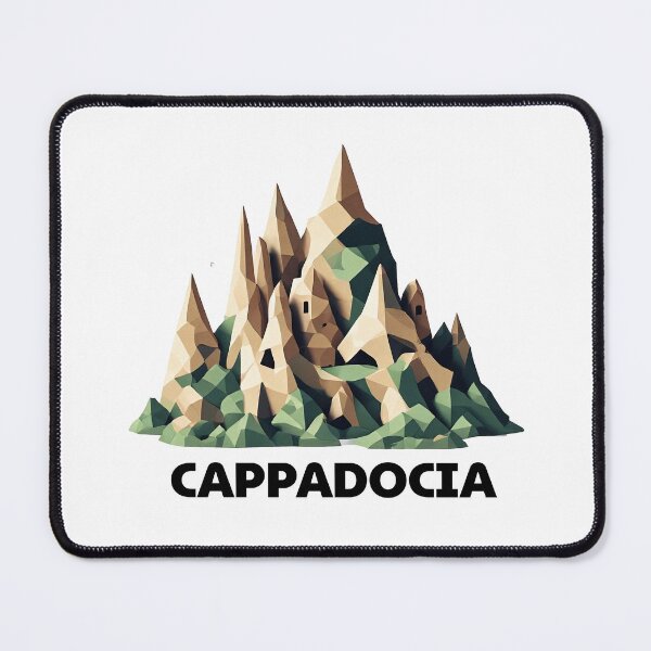 Item preview, Cappadocia Turkey Abstract Landscape Art designed and sold by OzzFrequency.