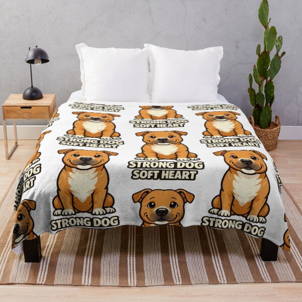 Item preview, Strong Dog Soft Heart designed and sold by BestFriendTees.
