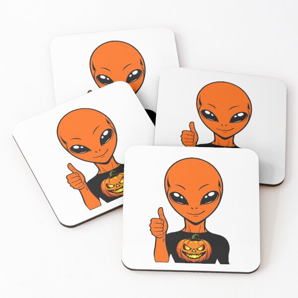 Item preview, Zorgo Halloween – Pumpkin Shirt Alien | Cute Halloween Pumpkin Graphic | Funny Sci-Fi T-Shirt by The Visitors designed and sold by The-Visitors.