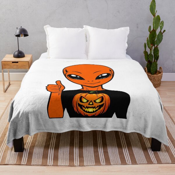 Item preview, Zorgo Halloween – Pumpkin Shirt Alien | Cute Halloween Pumpkin Graphic | Funny Sci-Fi T-Shirt by The Visitors designed and sold by The-Visitors.