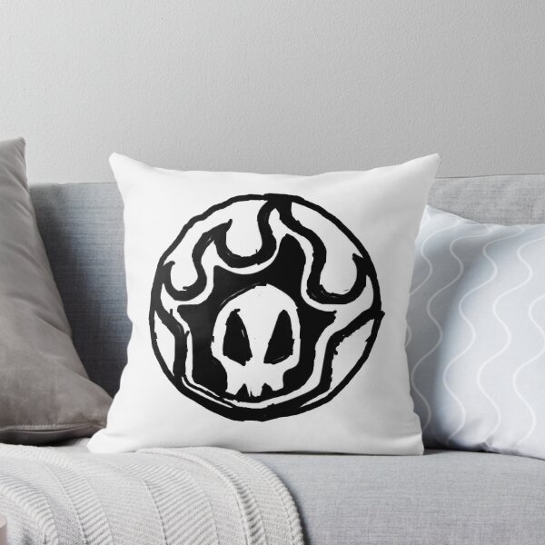 Item preview, Skull Fire Flame Substitute Soul Reaper Crest Emblem designed and sold by CosmicFna.