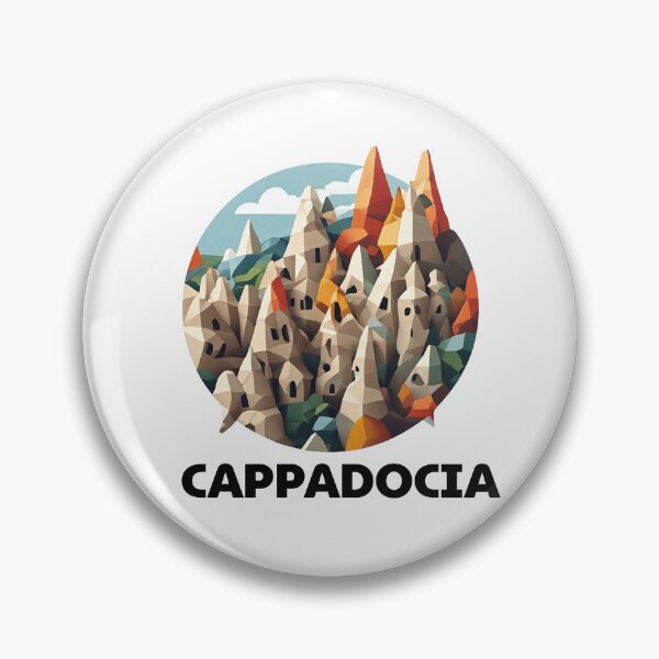 Item preview, Cappadocia Turkey Abstract Landscape Art designed and sold by OzzFrequency.