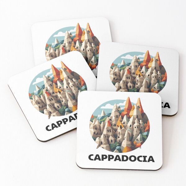 Item preview, Cappadocia Turkey Abstract Landscape Art designed and sold by OzzFrequency.