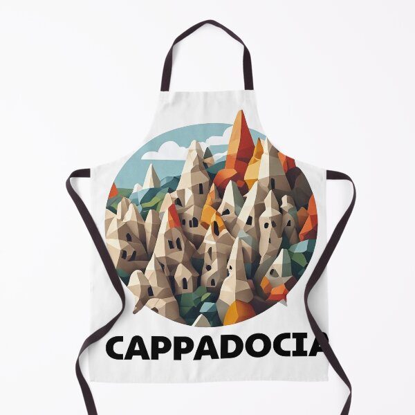 Item preview, Cappadocia Turkey Abstract Landscape Art designed and sold by OzzFrequency.