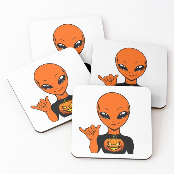 Item preview, Zorgo Halloween – Pumpkin Shirt Alien | Cute Halloween Pumpkin Graphic | Funny Sci-Fi T-Shirt by The Visitors designed and sold by The-Visitors.