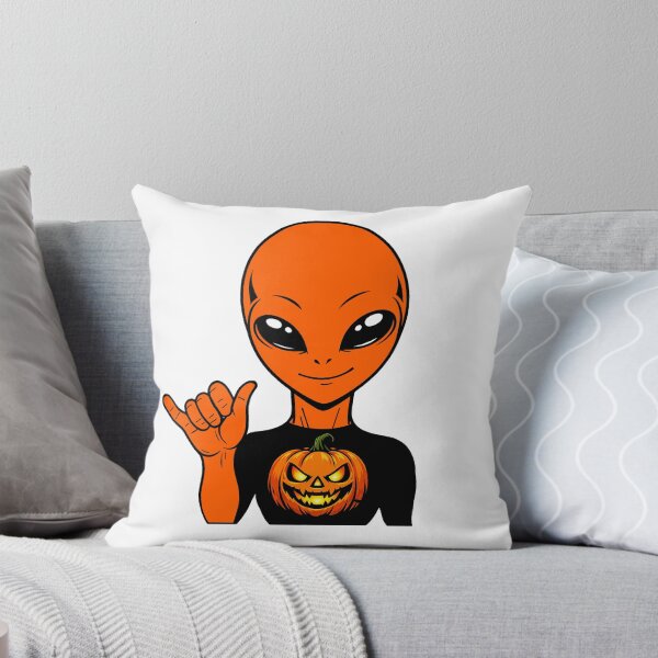 Item preview, Zorgo Halloween – Pumpkin Shirt Alien | Cute Halloween Pumpkin Graphic | Funny Sci-Fi T-Shirt by The Visitors designed and sold by The-Visitors.