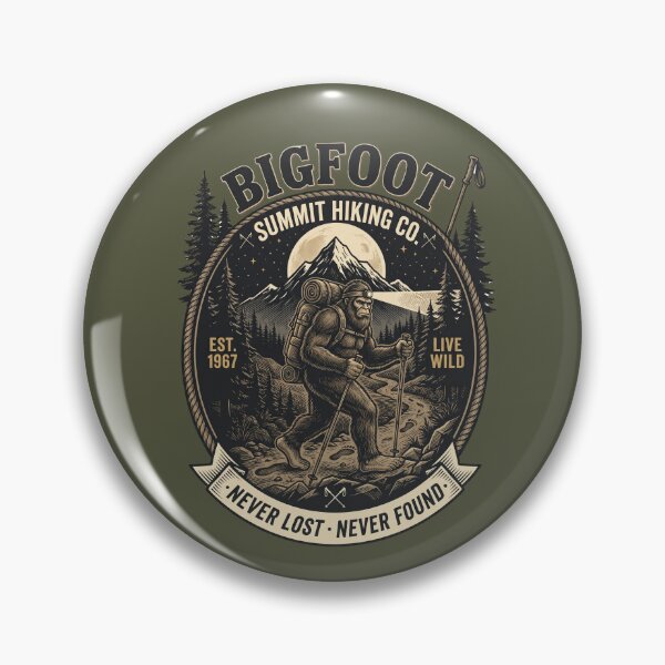 Item preview, Bigfoot Summit Hiking Co. designed and sold by Roy & Tiffany.