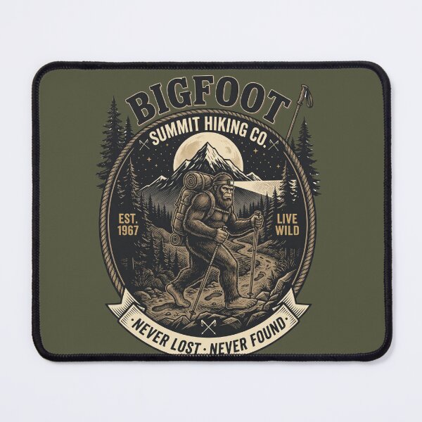 Item preview, Bigfoot Summit Hiking Co. designed and sold by Roy & Tiffany.