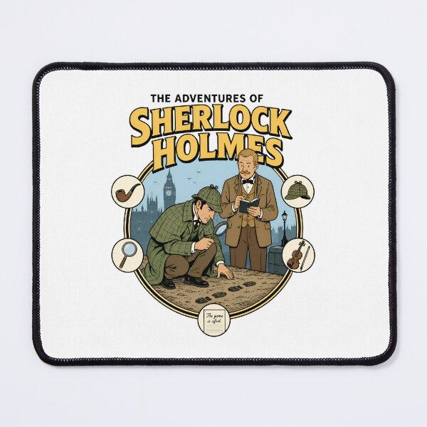Item preview, The Adventures of Sherlock Holmes Game Is Afoot Comic Art designed and sold by Fenay Designs.