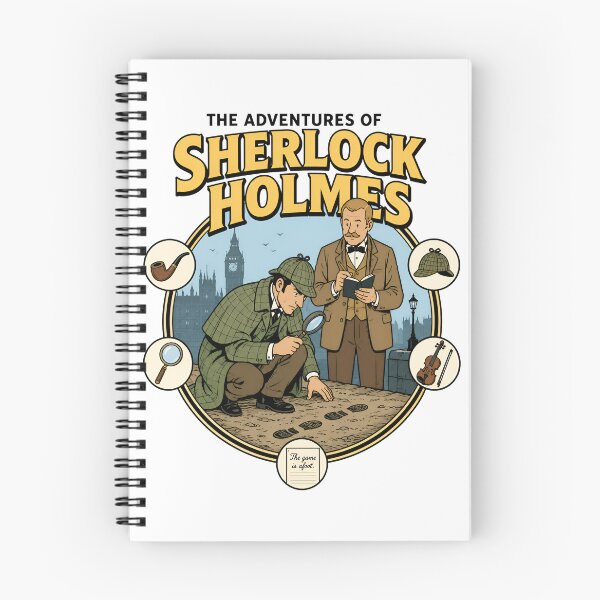 Item preview, The Adventures of Sherlock Holmes Game Is Afoot Comic Art designed and sold by Fenay Designs.
