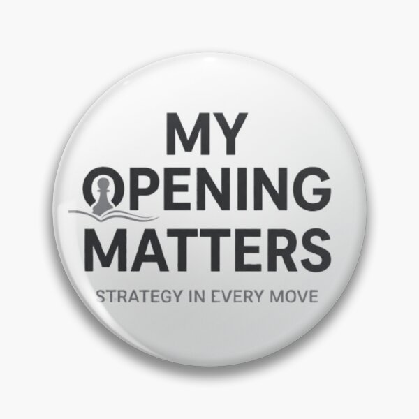 Item preview, My Opening Matters Chess Shirt | Funny Chess Opening Strategy T-Shirt for Chess Players & Chess Lovers designed and sold by KnightVibe.