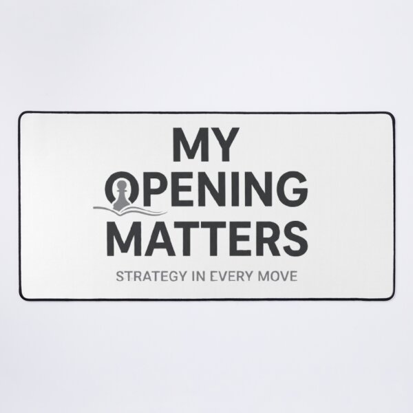 Item preview, My Opening Matters Chess Shirt | Funny Chess Opening Strategy T-Shirt for Chess Players & Chess Lovers designed and sold by KnightVibe.
