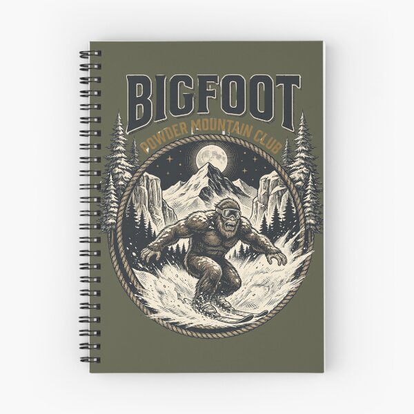 Item preview, Bigfoot Powder Mountain Club designed and sold by Roy & Tiffany.