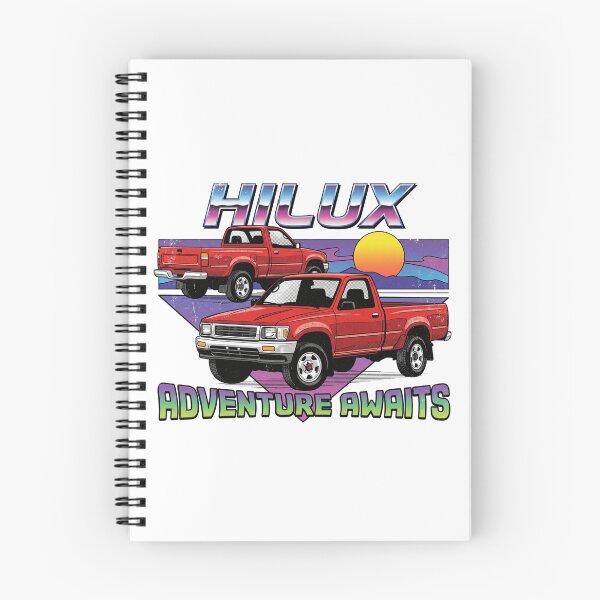 Item preview, Retro Style 90s Hilux Truck Adventure Awaits Offroad [White Shirt Only] designed and sold by Off-Road-Zone.