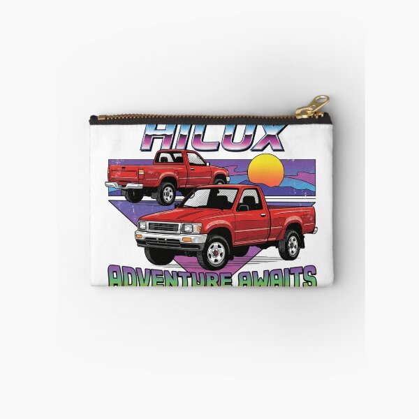 Item preview, Retro Style 90s Hilux Truck Adventure Awaits Offroad [White Shirt Only] designed and sold by Off-Road-Zone.