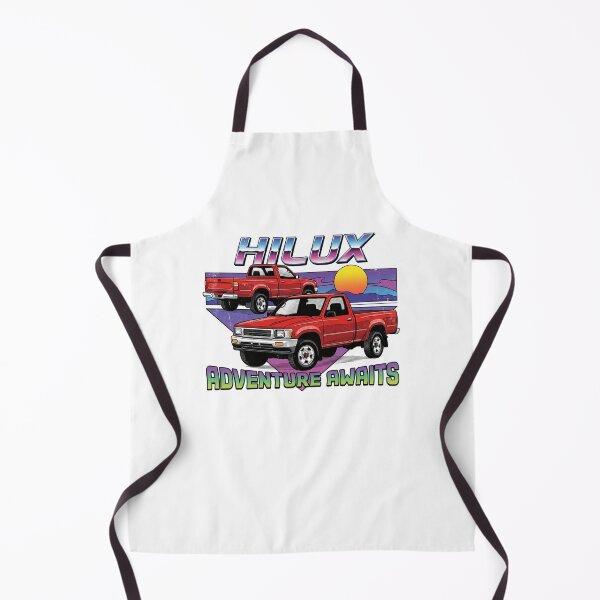 Item preview, Retro Style 90s Hilux Truck Adventure Awaits Offroad [White Shirt Only] designed and sold by Off-Road-Zone.