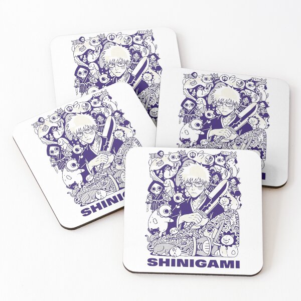Item preview, Soul Reaper Captains Blue Manga Panel Aesthetic Graphic designed and sold by CosmicFna.