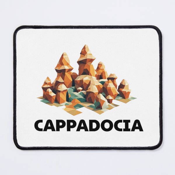 Item preview, Cappadocia Turkey Abstract Landscape Art designed and sold by OzzFrequency.
