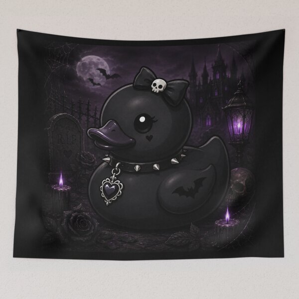 Item preview, Gothic Rubber Duck designed and sold by Thor-stone.