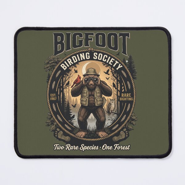 Item preview, Bigfoot Birding Society designed and sold by Roy & Tiffany.