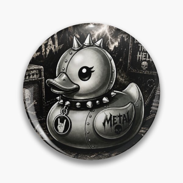 Item preview, Heavy Metal Rubber Duck designed and sold by Thor-stone.