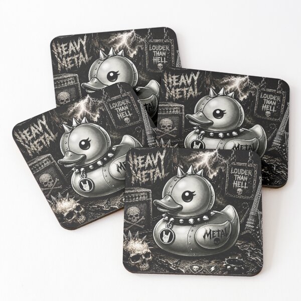 Item preview, Heavy Metal Rubber Duck designed and sold by Thor-stone.