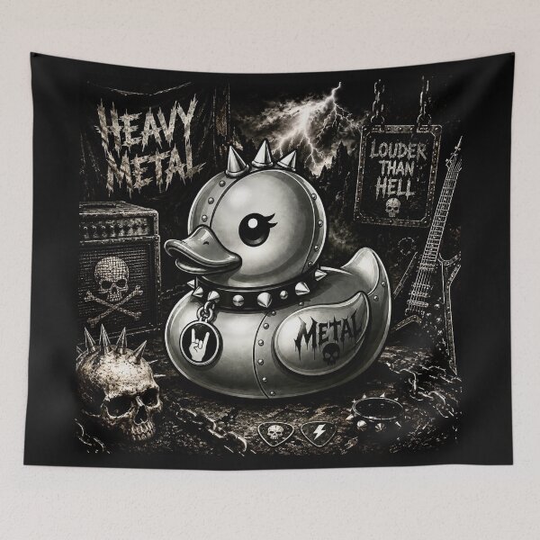 Item preview, Heavy Metal Rubber Duck designed and sold by Thor-stone.