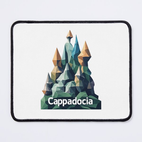 Item preview, Cappadocia Turkey Abstract Landscape Art designed and sold by OzzFrequency.
