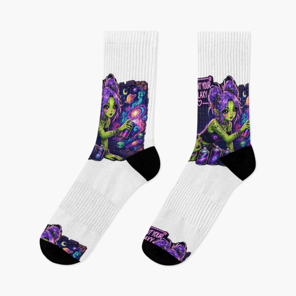Item preview, Cosmic Days: Alien Spray Painter designed and sold by STICK-KAY things Co..