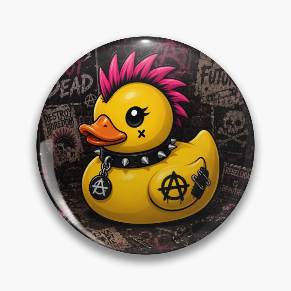 Item preview, Punk Rubber Duck designed and sold by Thor-stone.