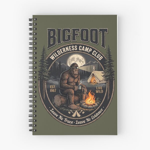 Item preview, Bigfoot Wilderness Camp Club designed and sold by Roy & Tiffany.