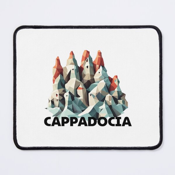 Item preview, Cappadocia Turkey Abstract Landscape Art designed and sold by OzzFrequency.