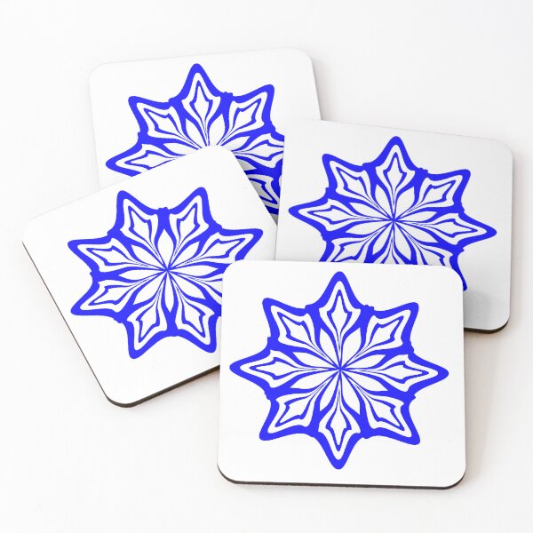 Item preview, Blue Floral Ornament designed and sold by Ei-Ei.