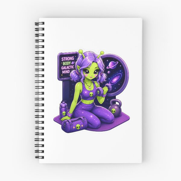 Item preview, Cosmic Days: Alien Athlete designed and sold by STICK-KAY things Co..