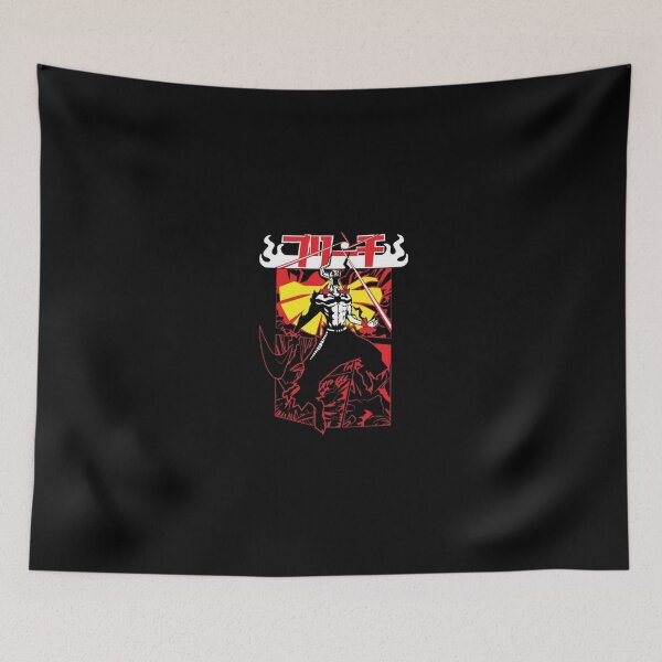 Item preview, Substitute Soul Reaper Traditional Red Sun Manga Poster designed and sold by CosmicFna.