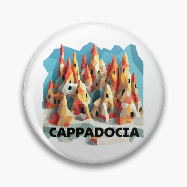 Item preview, Cappadocia Turkey Abstract Landscape Art designed and sold by OzzFrequency.