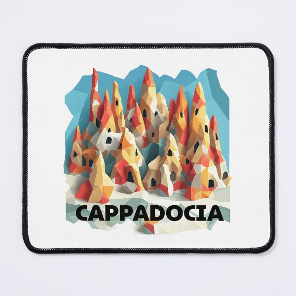 Item preview, Cappadocia Turkey Abstract Landscape Art designed and sold by OzzFrequency.