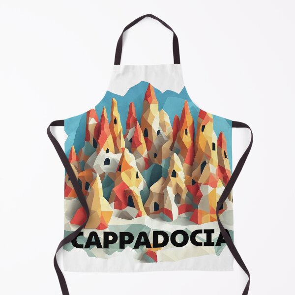 Item preview, Cappadocia Turkey Abstract Landscape Art designed and sold by OzzFrequency.