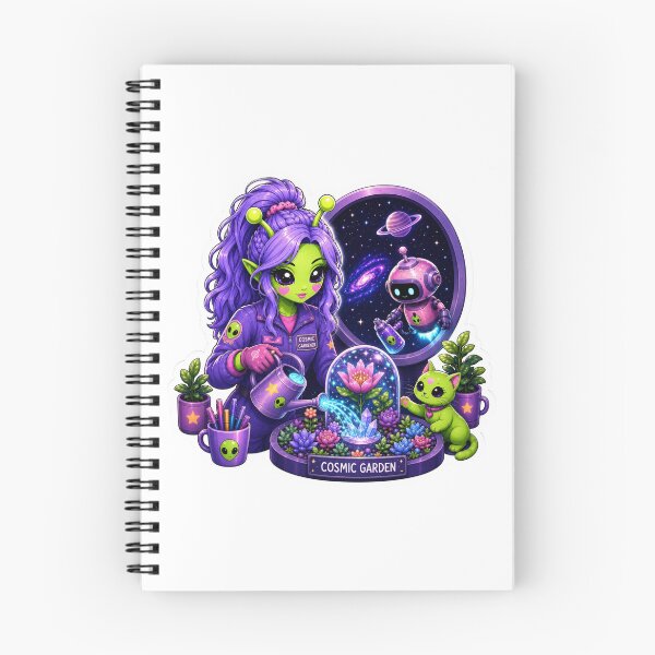 Item preview, Cosmic Days: Cosmic Gardener designed and sold by STICK-KAY things Co..