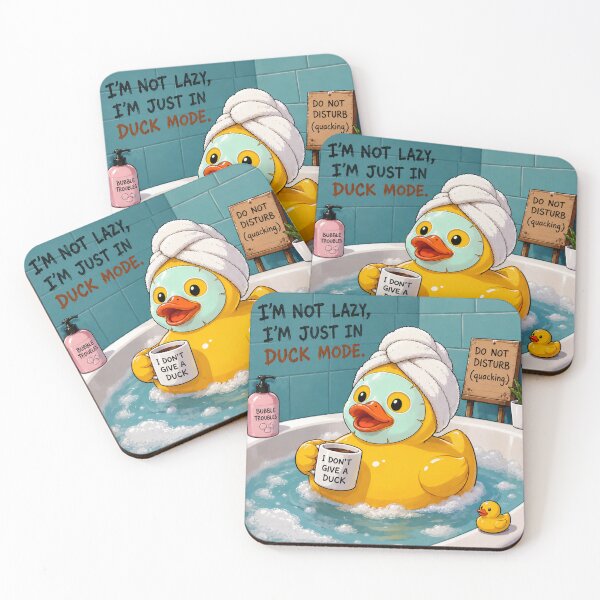 Item preview, I'm Not Lazy, I'm Just In Duck Mode designed and sold by Thor-stone.