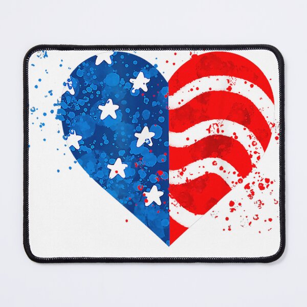 Item preview, Of JULY Shirt LOVE HEART American Freedom USA Flag designed and sold by Trezcharacts.