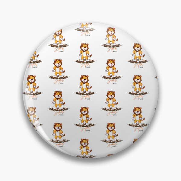 Item preview, Super Mama Cartoon Lion Cub designed and sold by ZionArts1.